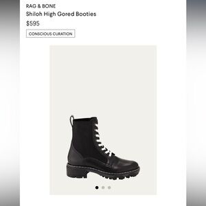 Rag and Bone Shiloh Combat Boot BRAND NEW!!